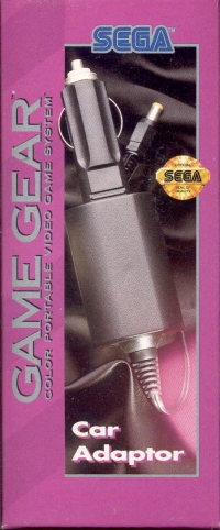 Sega Car Adapter [NA] Box Art