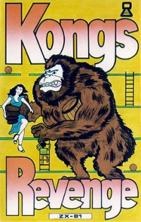 Kongs Revenge (Stephen Hartley Software) Box Art