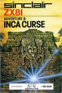 Adventure B: Inca Curse Box Art