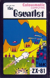 Gauntlet, The (Colourmatic Computing) Box Art