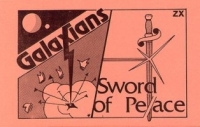 Galaxians / Sword of Peace (red inlay) Box Art