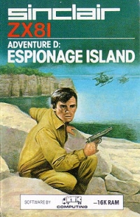Adventure D: Espionage Island Box Art