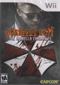 Resident Evil: The Umbrella Chronicles (Capcom Entertainment, Inc. / thin Official Nintendo Seal) Box Art