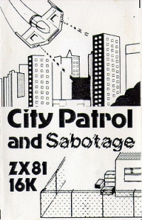 City Patrol and Sabotage Box Art