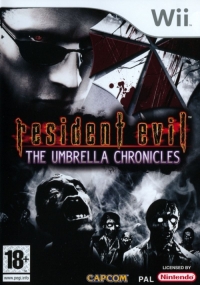 Resident Evil: The Umbrella Chronicles (RVL-RBUP-ENGL) Box Art