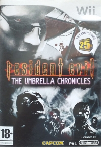 Resident Evil: The Umbrella Chronicles (RVL-RBUP-FRA / IS85011-07FRE) Box Art