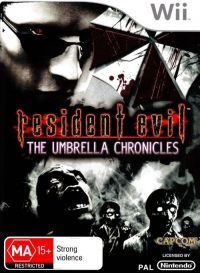 Resident Evil: The Umbrella Chronicles (IS85011-11ANZ) Box Art