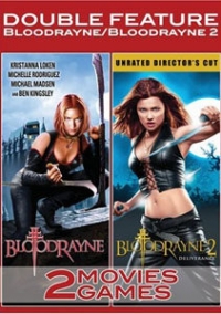 BloodRayne / BloodRayne 2: Deliverance (DVD) Box Art