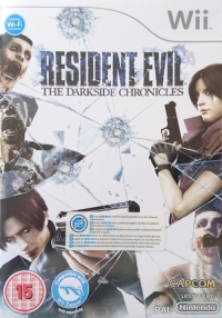 Resident Evil: The Darkside Chronicles (RVL-SBDP-UKV / IS85023-01ENG vertical) Box Art