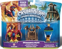 Skylanders: Spyro's Adventure - Dragon's Peak Adventure Pack Box Art