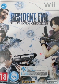 Resident Evil: The Darkside Chronicles (RVL-SBDP-FRA / IS85023-07FRE vertical) Box Art