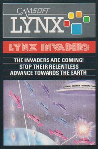 Lynx Invaders Box Art
