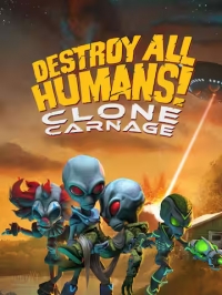 Destroy All Humans! Clone Carnage Box Art