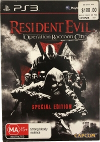 Resident Evil: Operation Raccoon City - Special Edition Box Art