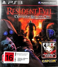 Resident Evil: Operation Raccoon City [NZ] Box Art