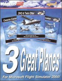 3 Great Planes For Microsoft Flight Simulator 2000! Box Art