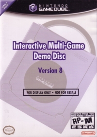 Interactive Multi-Game Demo Disc Version 8 Box Art