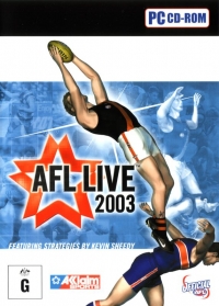 AFL Live 2003 Box Art
