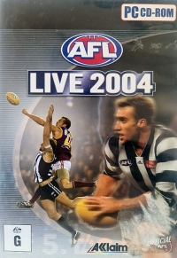 AFL Live 2004 Box Art