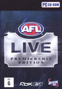 AFL Live Premiership Edition Box Art