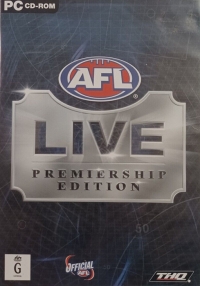 AFL Live Premiership Edition (THQ70420) Box Art