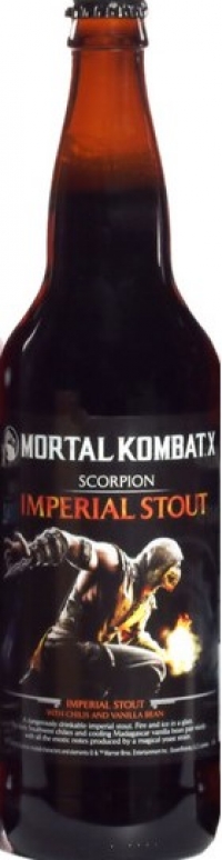 Mortal Kombat X Scorpion Imperial Stout Box Art
