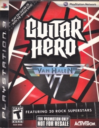 Guitar Hero: Van Halen (Cardboard Sleeve) Box Art