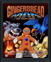 Gingerbread Man:  One Tough Cookie (AtariAge) Box Art