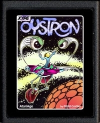 Oystron (AtariAge) Box Art