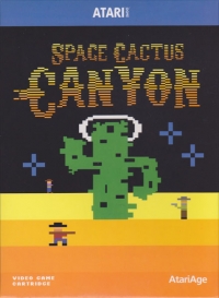 Space Cactus Canyon Box Art