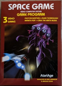 Space Game Box Art