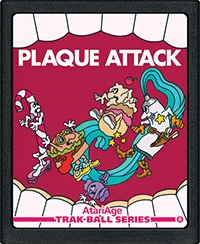 Plaque Attack - Trak-Ball Series Box Art