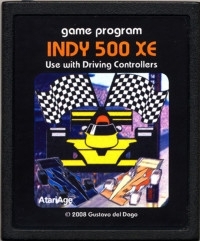 Indy 500 XE Box Art