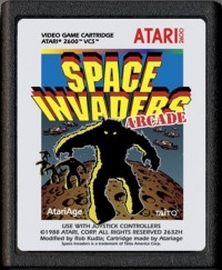 Space Invaders Arcade Box Art