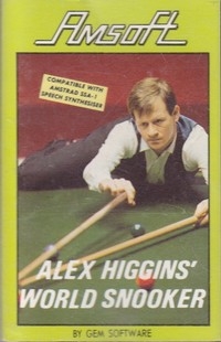 Alex Higgins' World Snooker Box Art