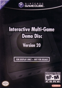 Interactive Multi-Game Demo Disc Version 20 Box Art