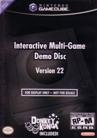 Interactive Multi-Game Demo Disc Version 22 Box Art