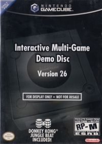 Interactive Multi-Game Demo Disc Version 26 Box Art
