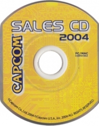 Capcom Sales CD 2004 Box Art