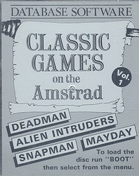 Classic Games on the Amstrad Box Art