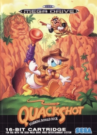 QuackShot Starring Donald Duck Box Art