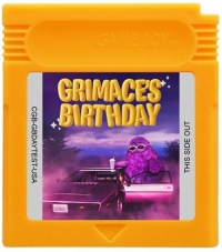Grimace's Birthday Box Art