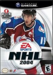 NHL 2004 (Joe Sakic) Box Art