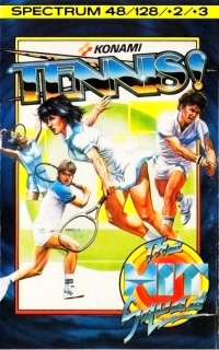 Konami's Tennis - The Hit Squad Box Art