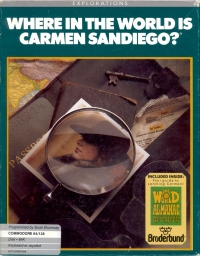 Where in the World Is Carmen Sandiego? Box Art