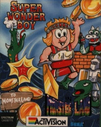 Super Wonder Boy Box Art