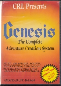 Genesis: The Complete Adventure Creation System Box Art