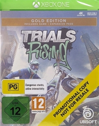 Trials Rising: Gold Edition (Not for Resale) Box Art