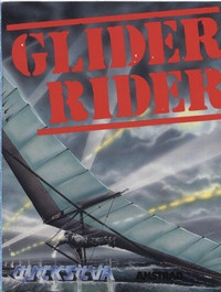Glider Rider (cassette / Quicksilva) Box Art