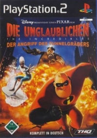 Disney/Pixar Die Unglaublichen: Der Angriff des Tunnelgräbers Box Art